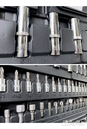 Набор инструментов, ключей, головок