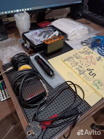 Тату-машинка Fox V8 (+ аксессуары)