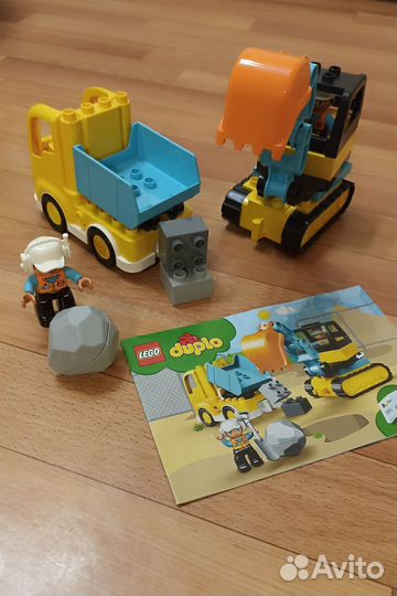 Lego duplo строительная техника
