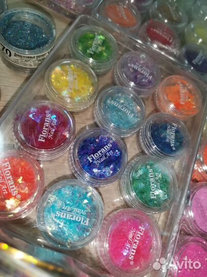 Блестки для ногтей