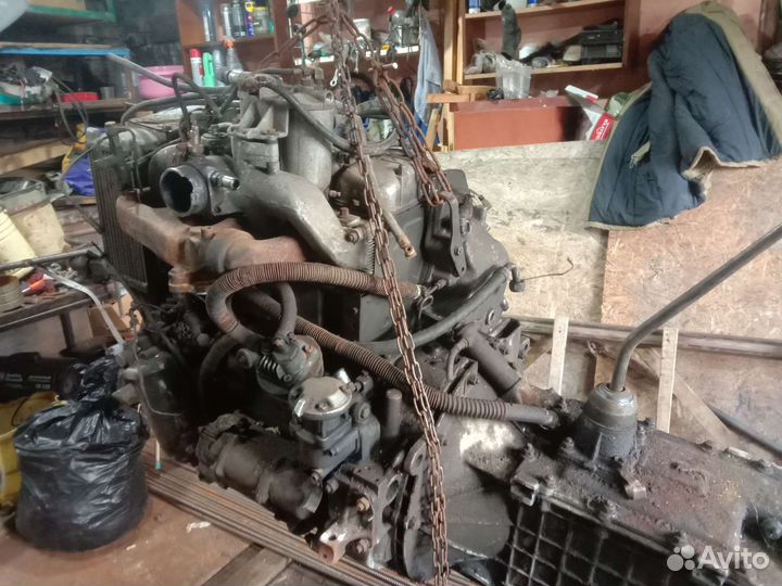 Дизельный двигатель на газ