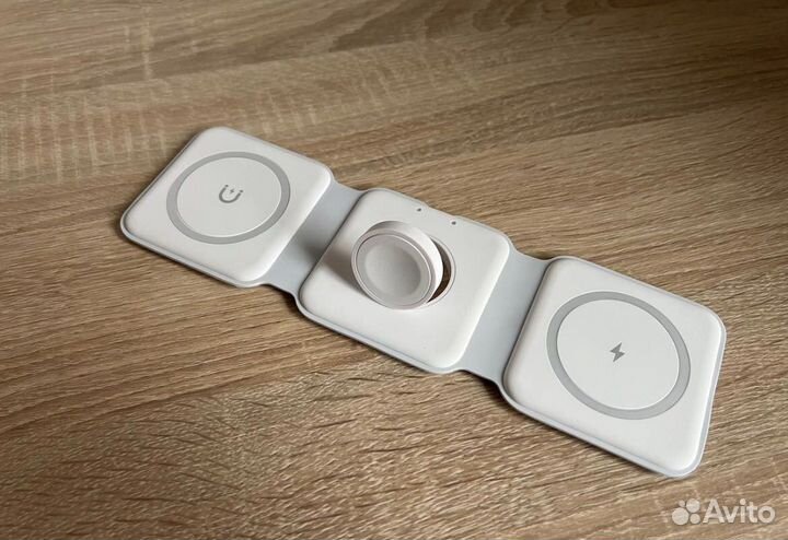 Быстрая зарядка 3 в 1 черная