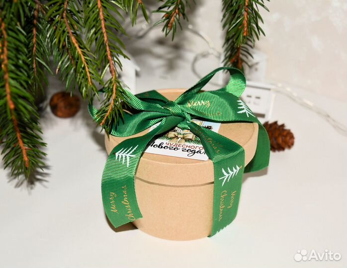 Подарок на новый год и рождество/свечи/саше