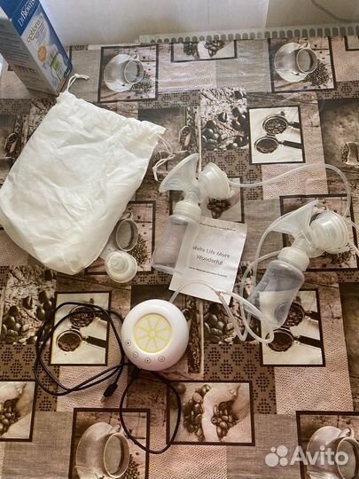 Молокоотсос электрический двойной