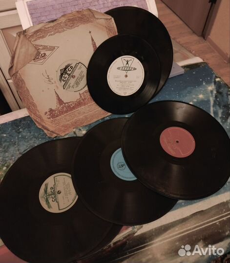 Грампластинки СССР 50х-80хгодов