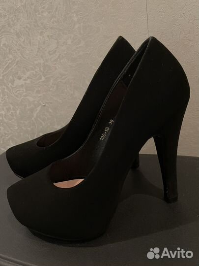 Туфли женские 36 размер замшевые