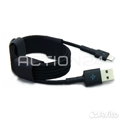 Кабель ZMI USB / Lightning в оплетке с магнитным к