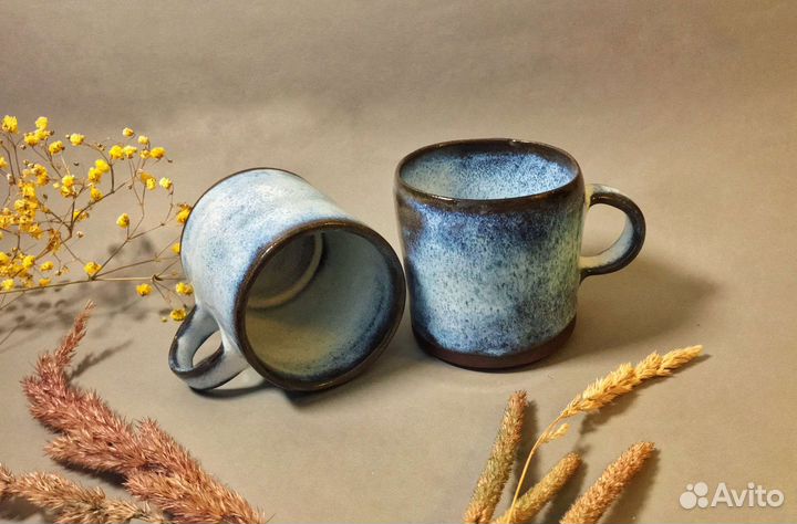 Кружки керамика ручной работы космос