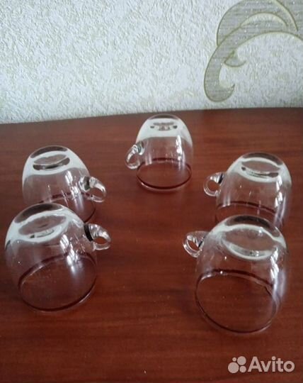 Хрустальные рюмки СССР бокалы стаканы кружки