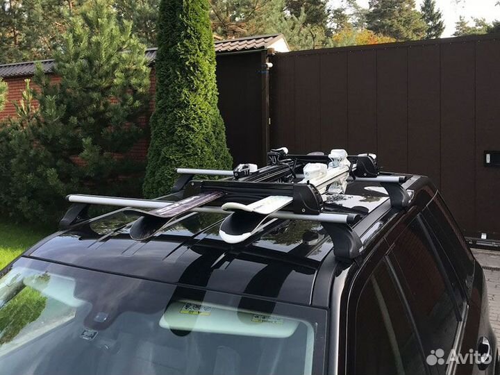 Багажник для лыж и сноубордов Inter Ski 3 Black In