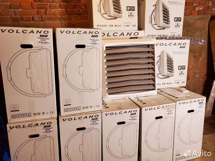 Тепловентилятор водяной Volcano mini VR1 VR2 VR3