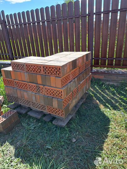 Кирпич облицовочный остатки