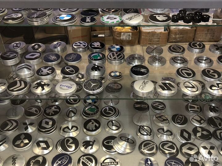 Колпачки на литые диски kia