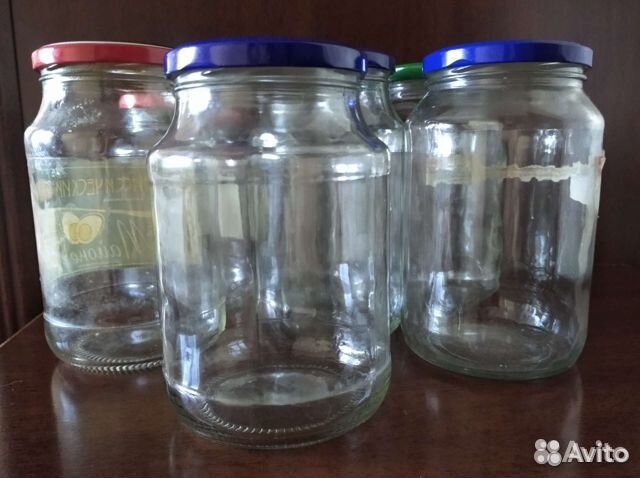 Банки стеклянные 0,7 и 0,45л; 0,2 и 0,3л