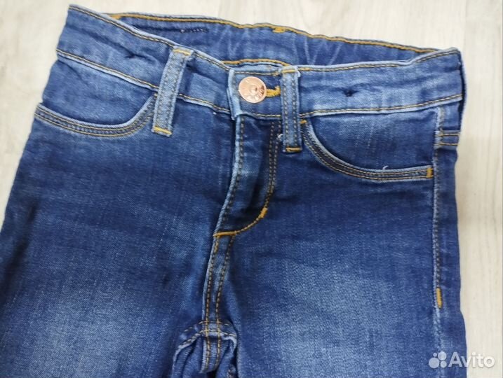 Джинсы HM для девочки 104 размер