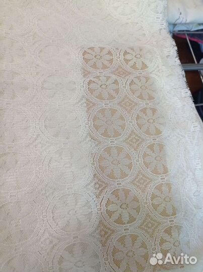 Гипюр ткань СССР винтаж