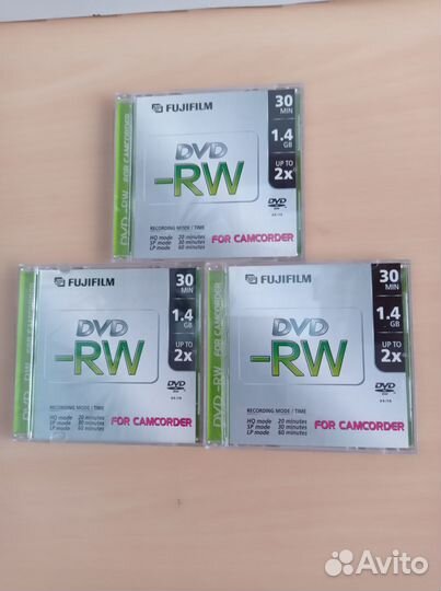 Диски для видеокамеры mini dvd-rw 1,4gb.2,8gb