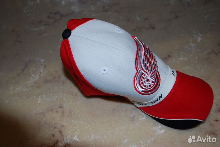 Новая Бейсболка NHL хк детройт