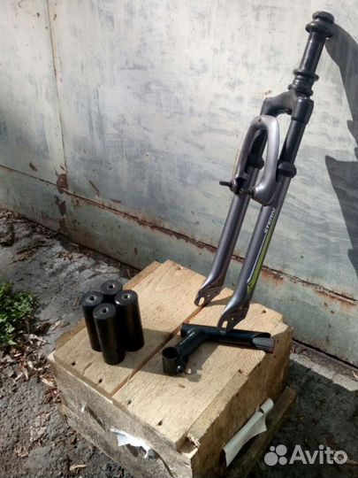 Колесо Stels 26 Вилка Stern 24, вынос, пеги