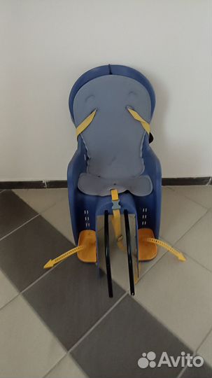 Кресло для ребенка на велосипед