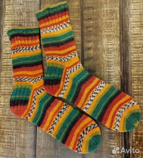 Шерстяные носки