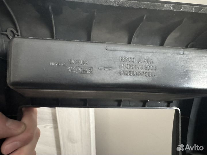 Рамка магнитолы nissan x-trail t31