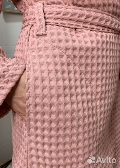 Халат женский вафельный