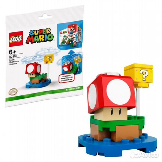 Конструктор lego Super Mario 30385 Супер грибной с