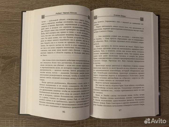 Роберт Уилсон : Слепое Озеро