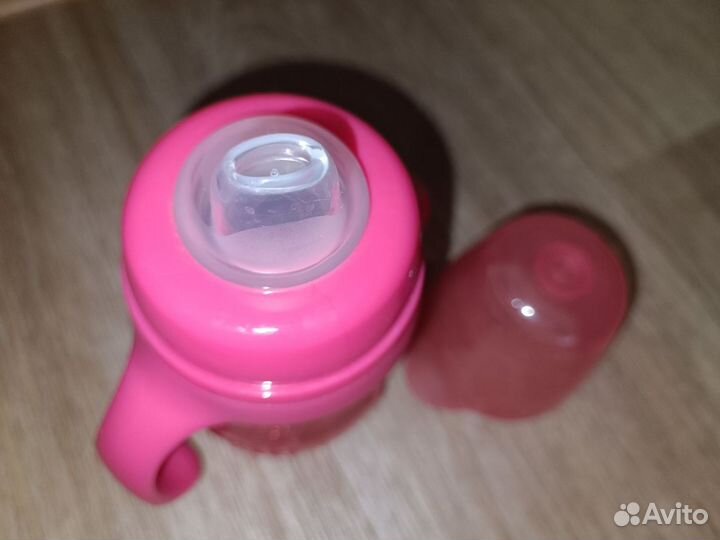 Поильник-непроливайка Topkid новый с трубочкой