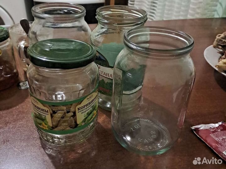Банки стеклянные 1, 5 литра
