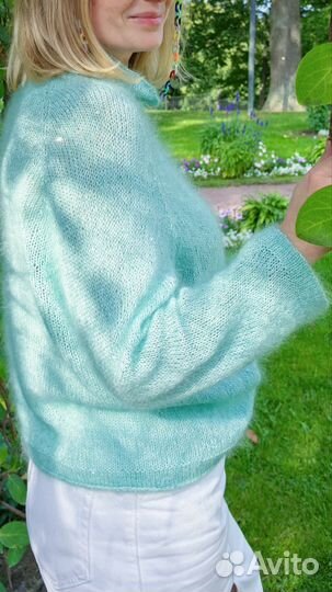 Свитер мохер на шелке