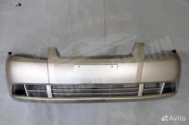 Бампер передний Шевроле Авео в цвет