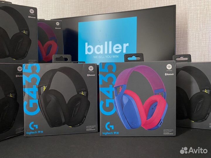 Наушники logitech g435 игровые новые