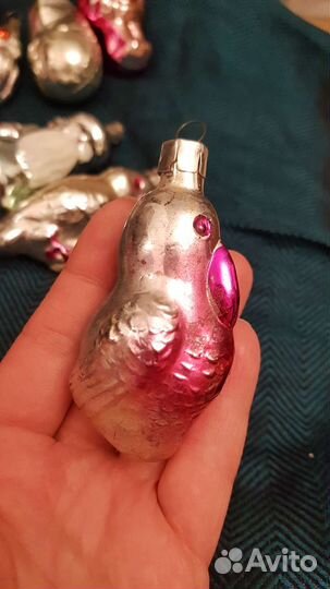 Елочные игрушки СССР