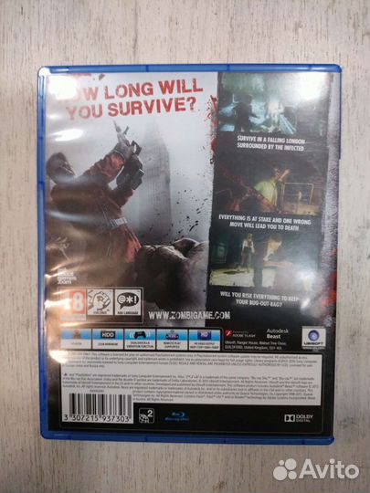 Zombi для Sony Ps4