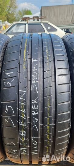 Michelin Pilot Super Sport ZP 245/35 R21 и 275/30 R21