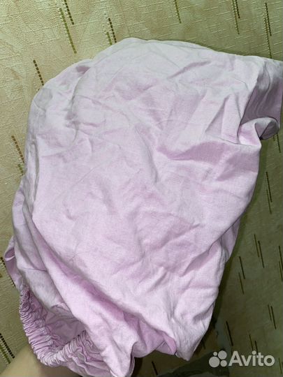 Простынь на резинке детская 120*60