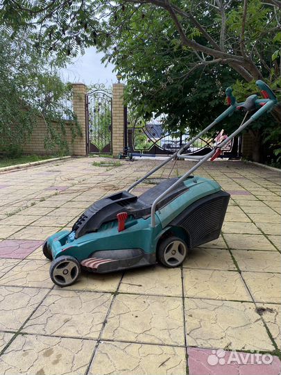 Газонокосилка электрическая bosch