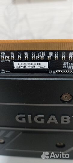 Видеокарта rx5600xt gigabyte