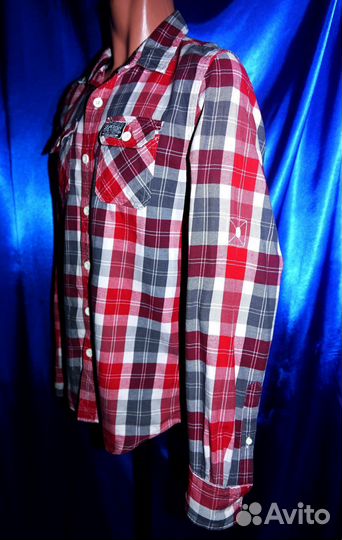 Рубашка мужская байковая 48-50