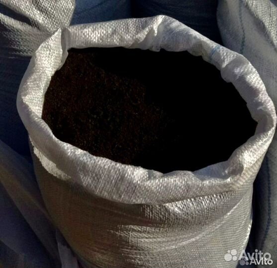 Чернозем в мешках