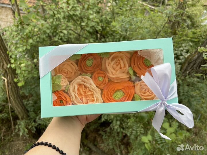 Букеты из зефира