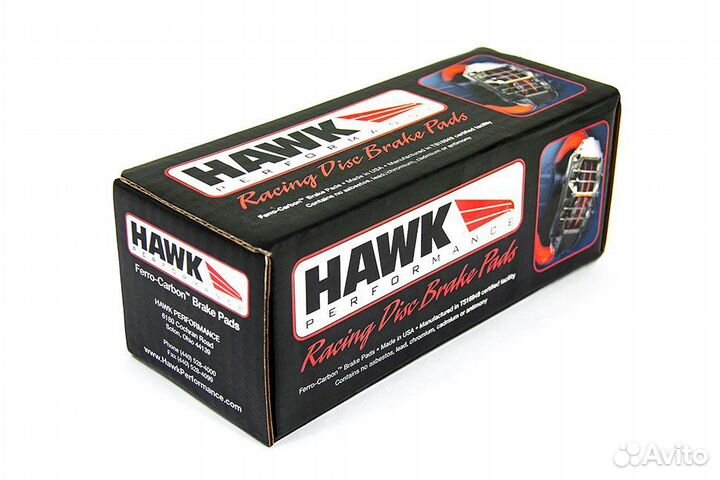 Колодки тормозные HB560N.677 hawk HP Plus передние