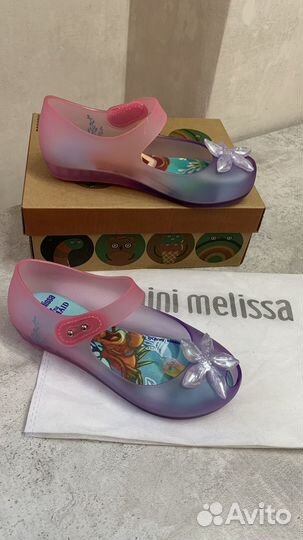 Новые туфли mini melissa 28,5р