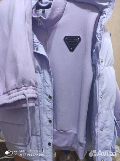 Спортивный костюм женский 3ка С начёсом Люкс 44