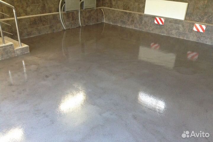 Полимерные полы в гараж
