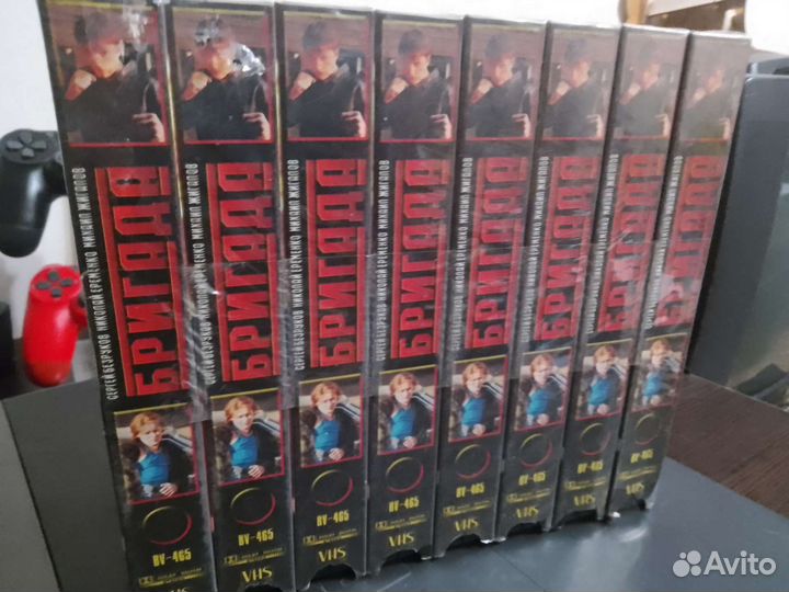 Кассеты VHS все серии Бригада