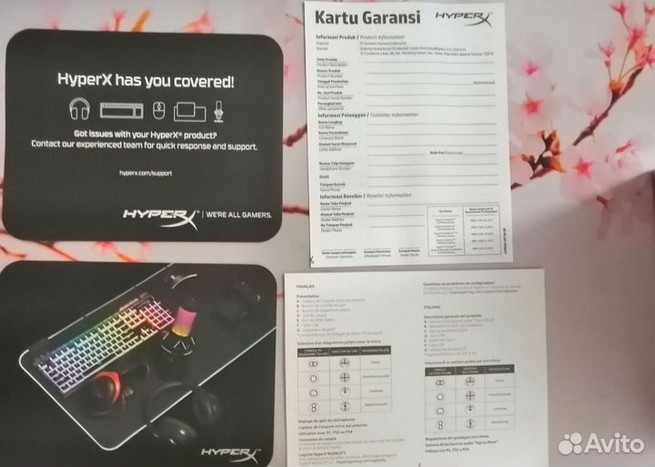 Микрофон hyperx quadcast s