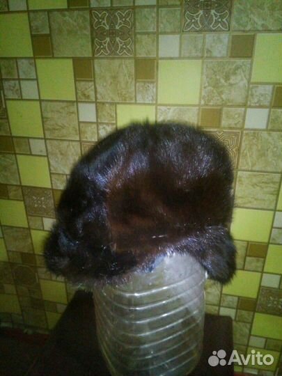 Меховая мужская кепка